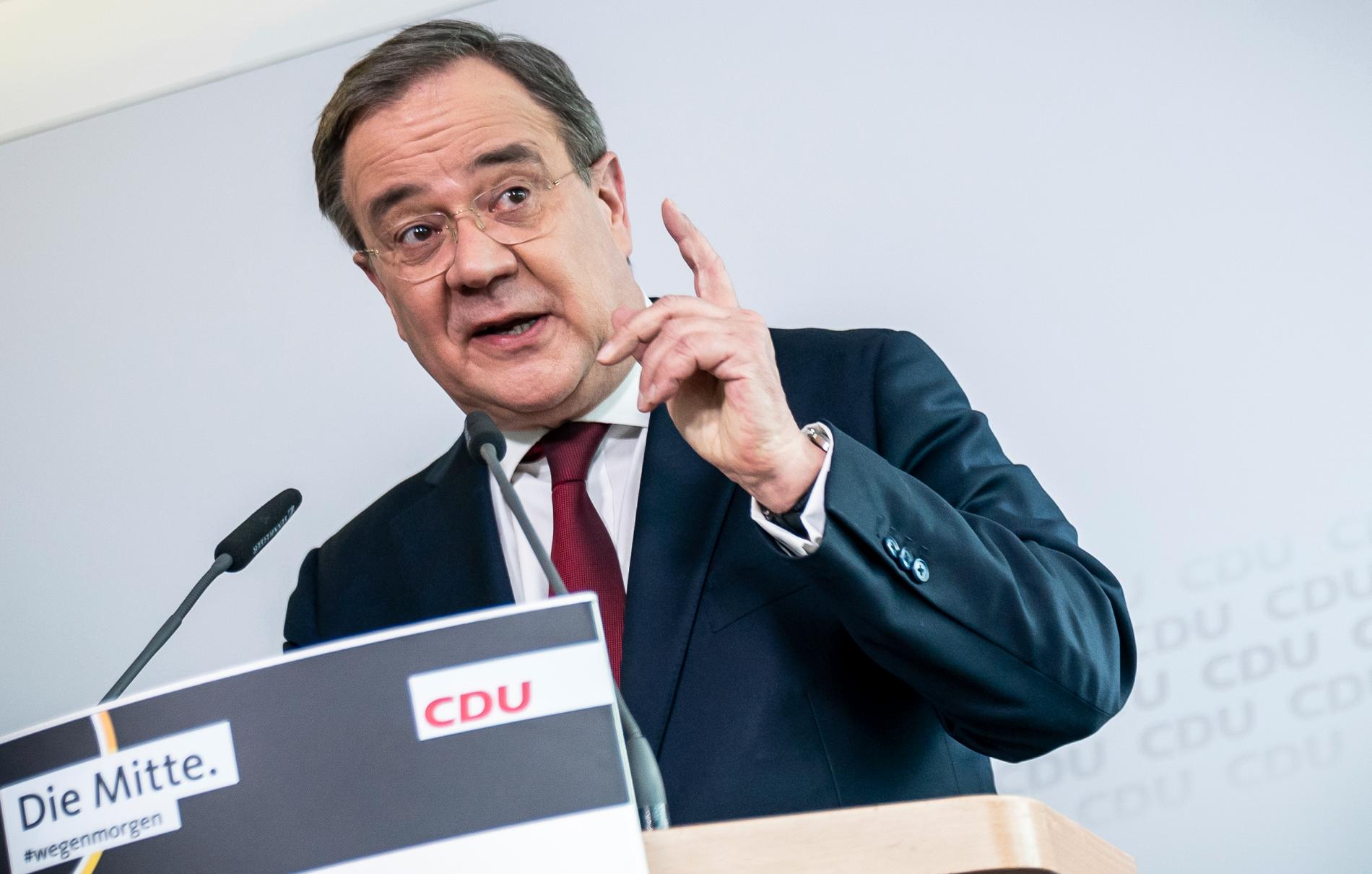 CDU-ledaren Armin Laschet.