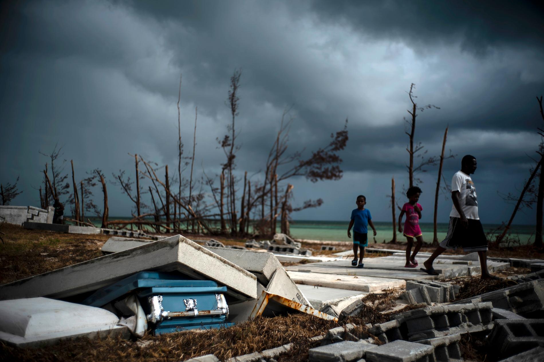 Förödelsen på Bahamas efter orkanen Dorian som drog in över landet i början av september. 