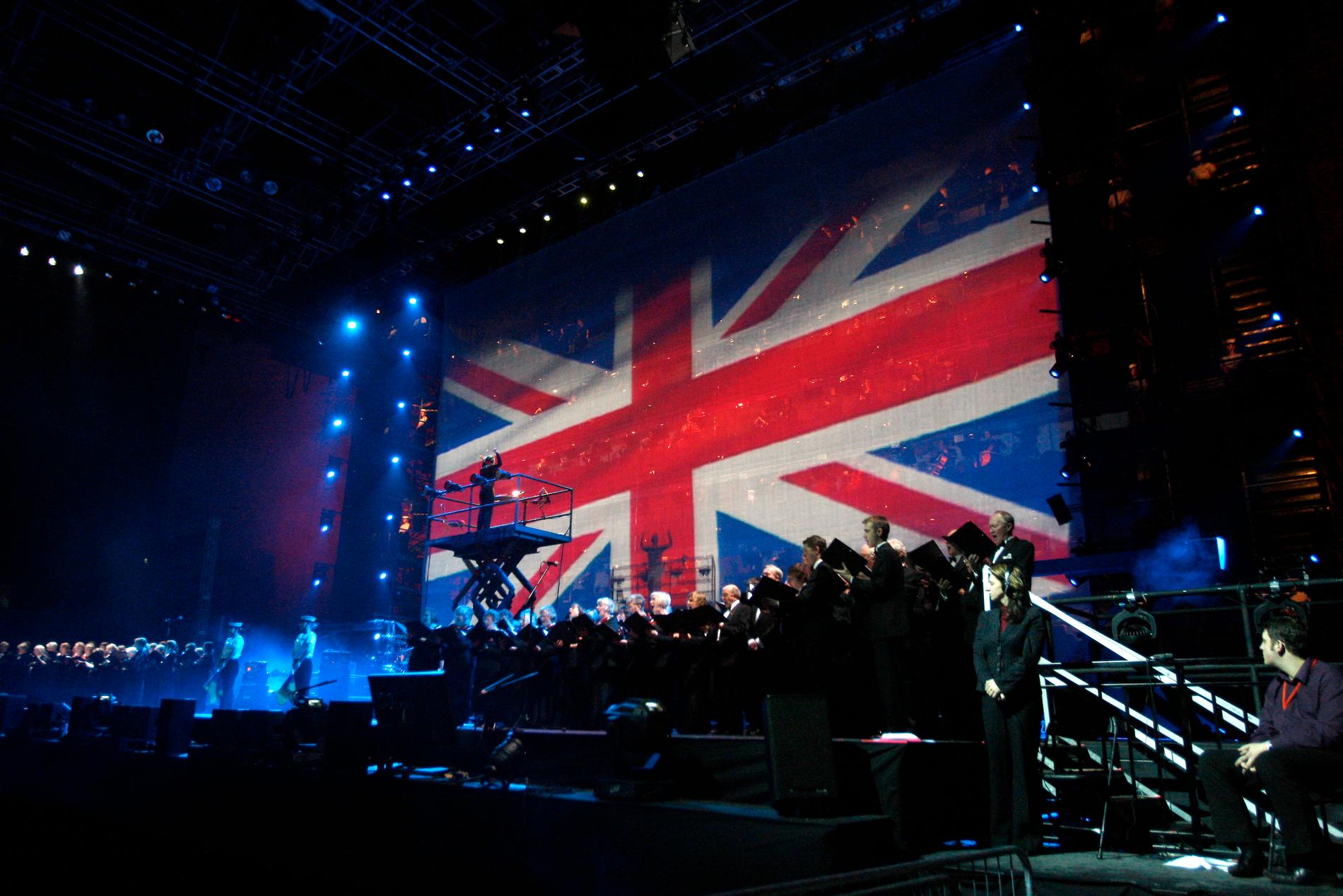 Scenen vid ett tidigare arrangemang i Liverpool Arena. Arkivbild.