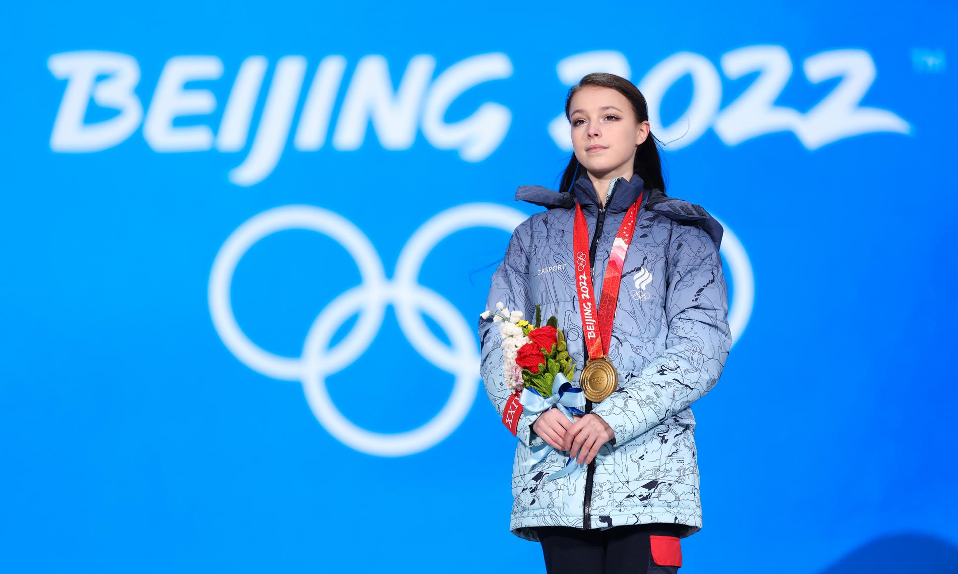 Anna Sjtjerbakova vann OS-guld förra året.
