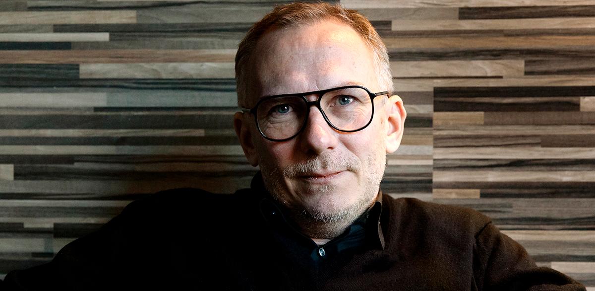 Gustaf Skördeman, aktuell med thrillern ”Geiger”.