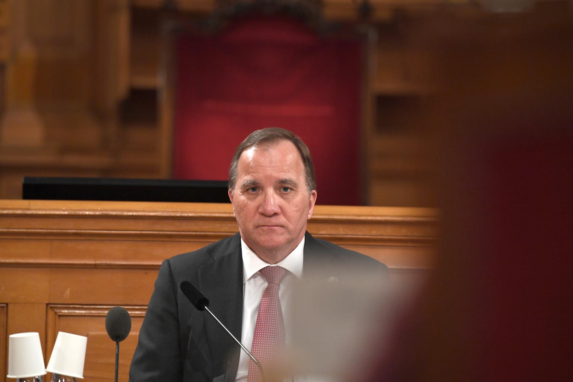 Statsminister Stefan Löfven.