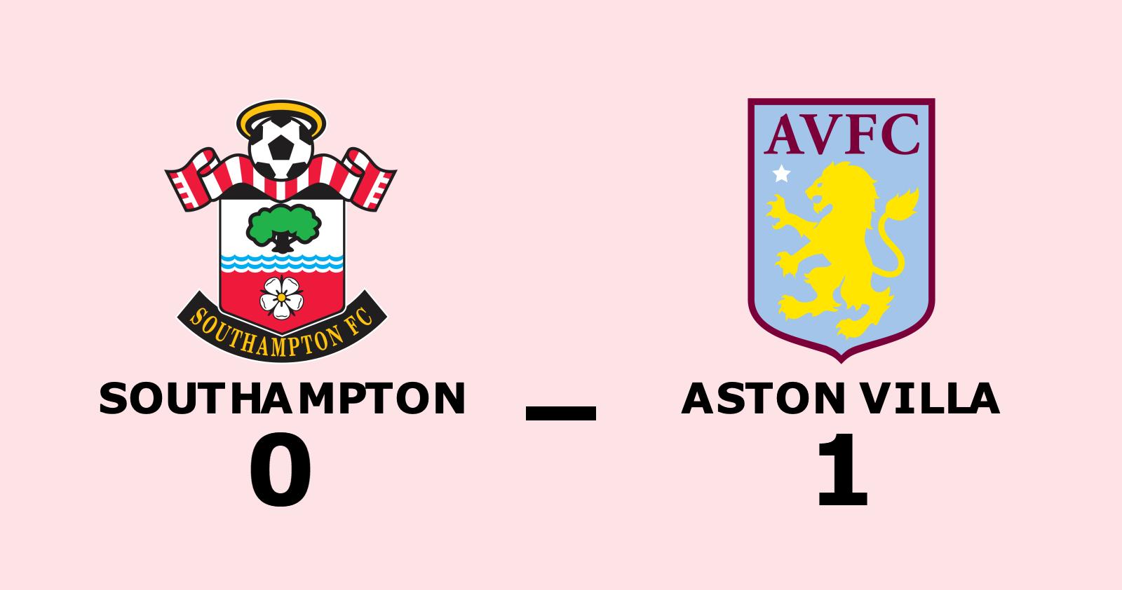 Aston Villa slog Southampton med uddamålet
