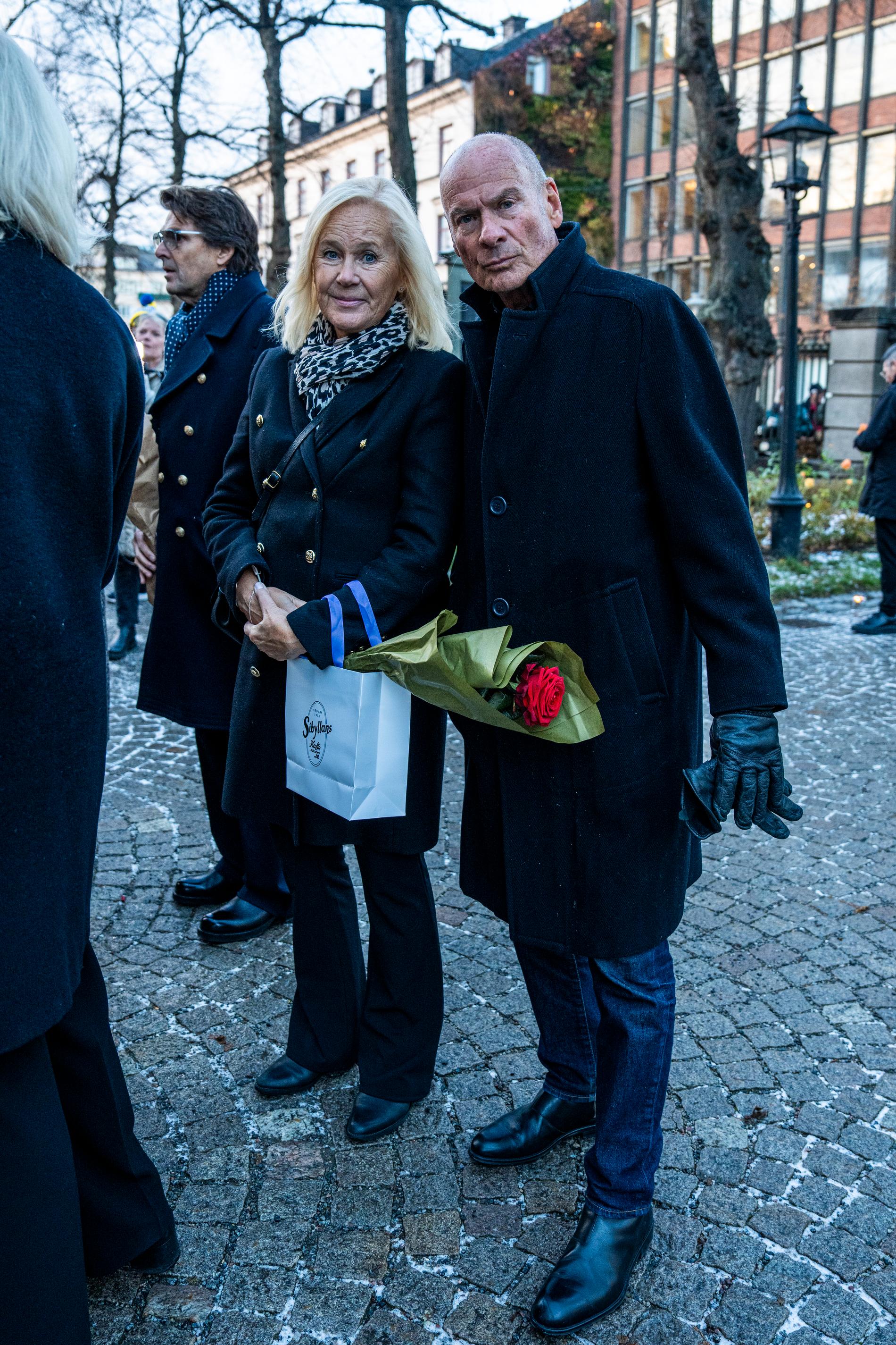Ingela ”Pling” Forsman och Lasse Holm.