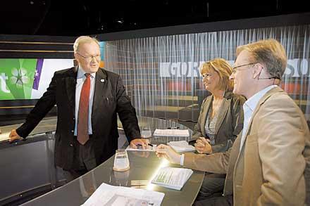 Göran Persson bjöd inte på några överraskningar under gårdagens tv-utfrågning.