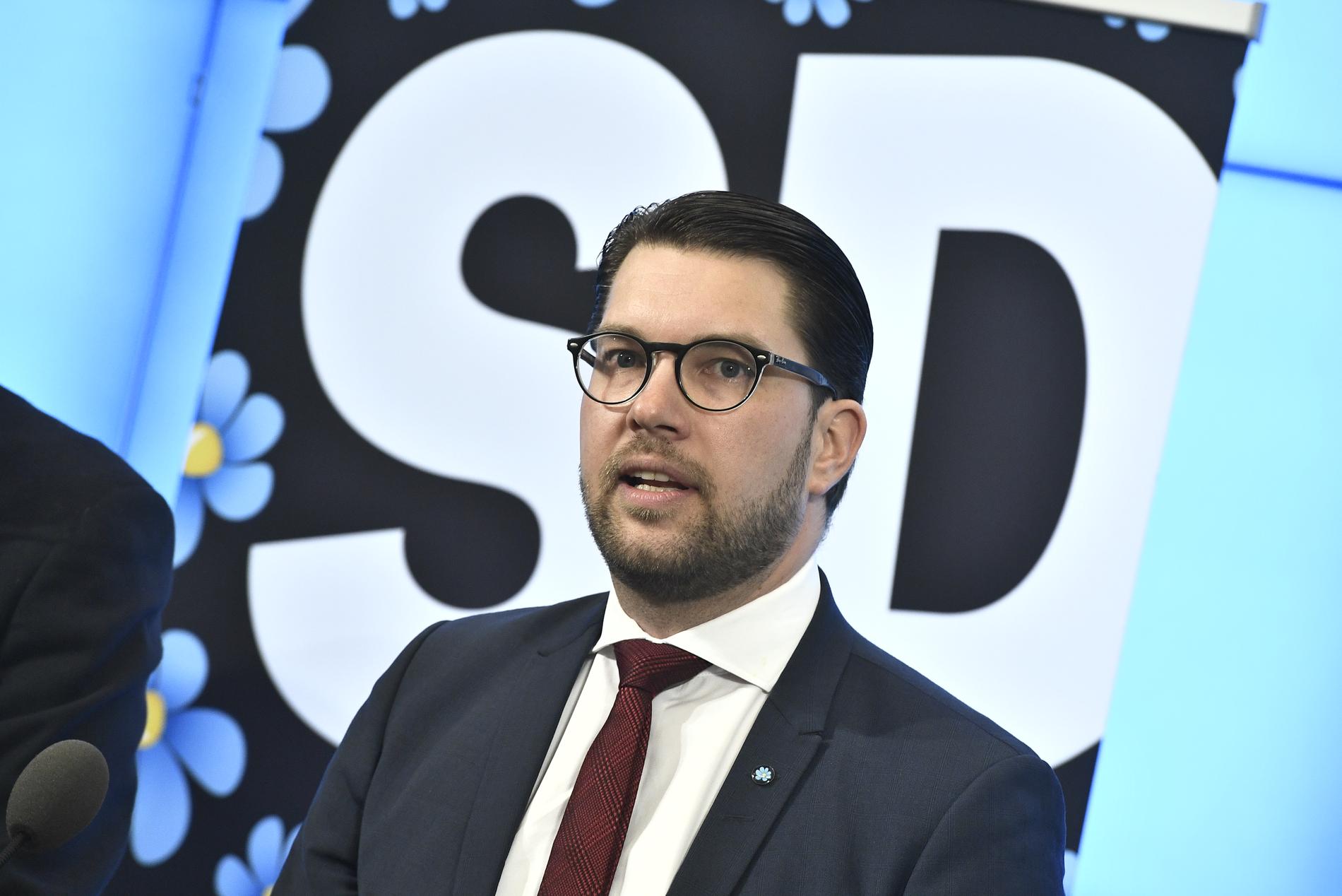 SD-ledaren Jimmie Åkesson