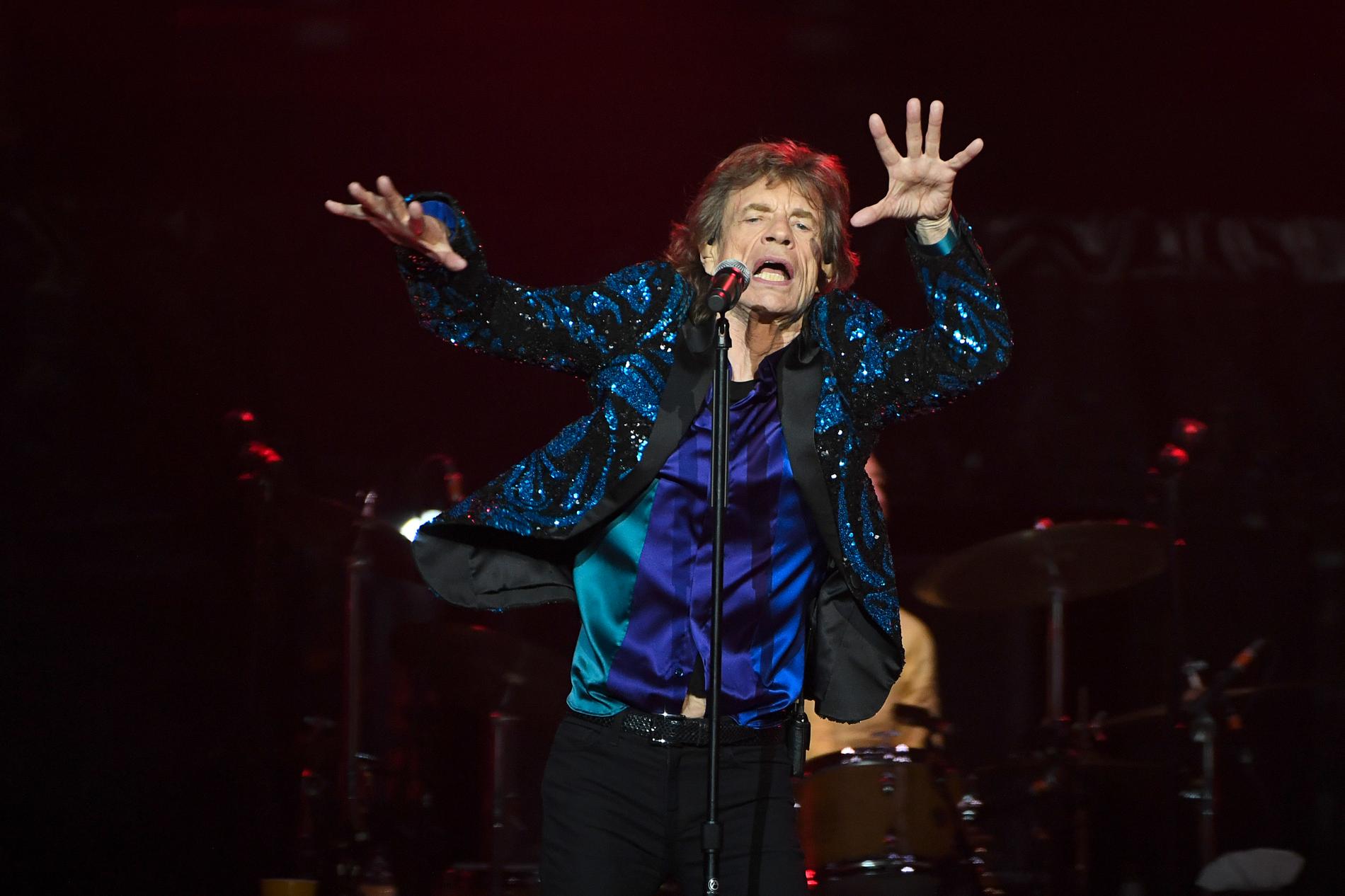 Mick Jagger fyllde 80 i onsdags. Greppa det den som kan.