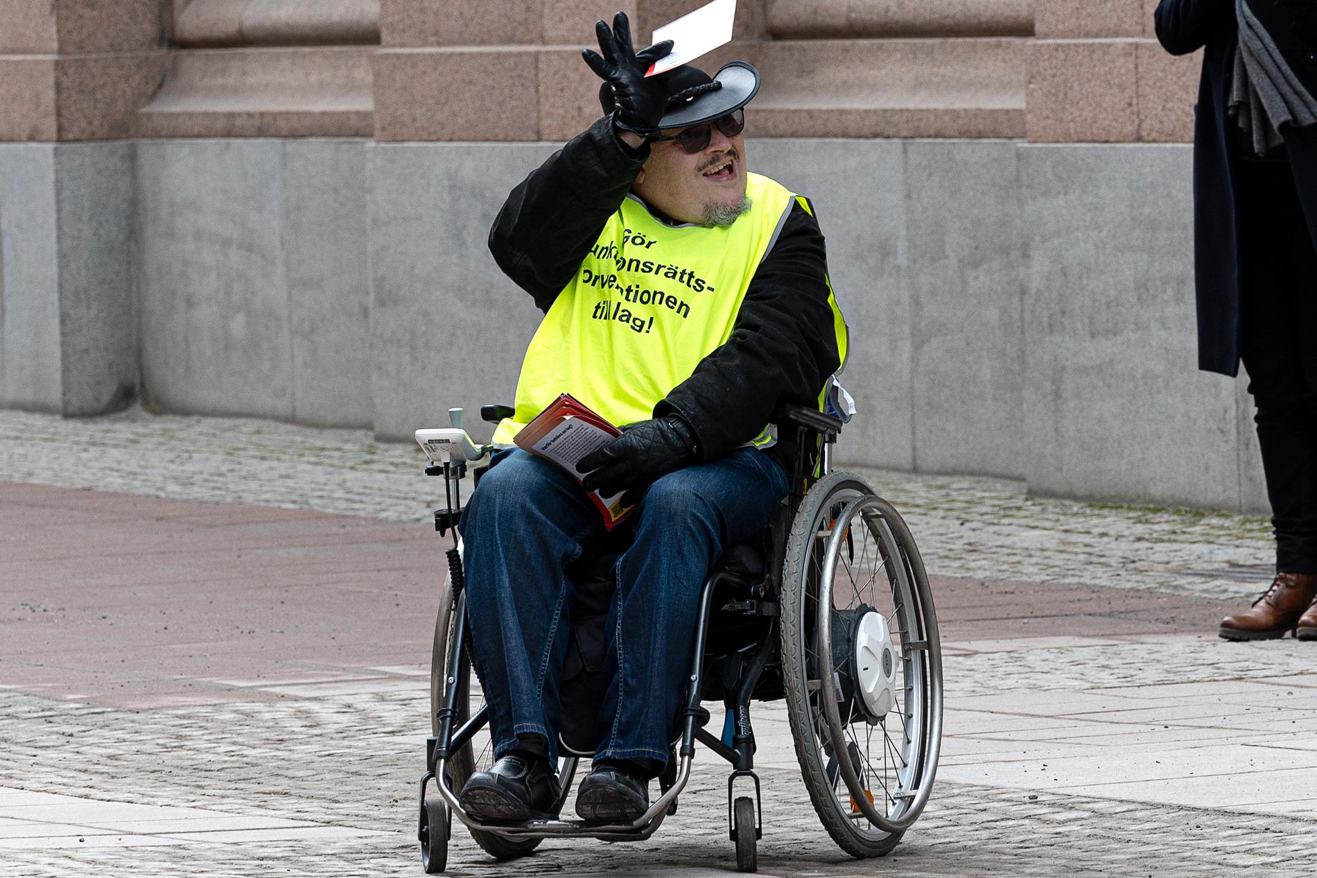 Svempa, funktionsrättsaktivist från Örebro