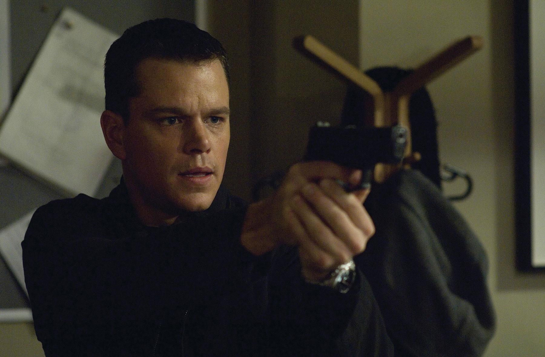 Som ”Jason Bourne” i ”The Bourne Ultimatum”.