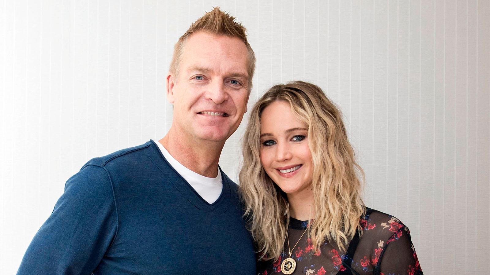 Nöjesbladets Magnus Sundholm möter Jennifer Lawrence.