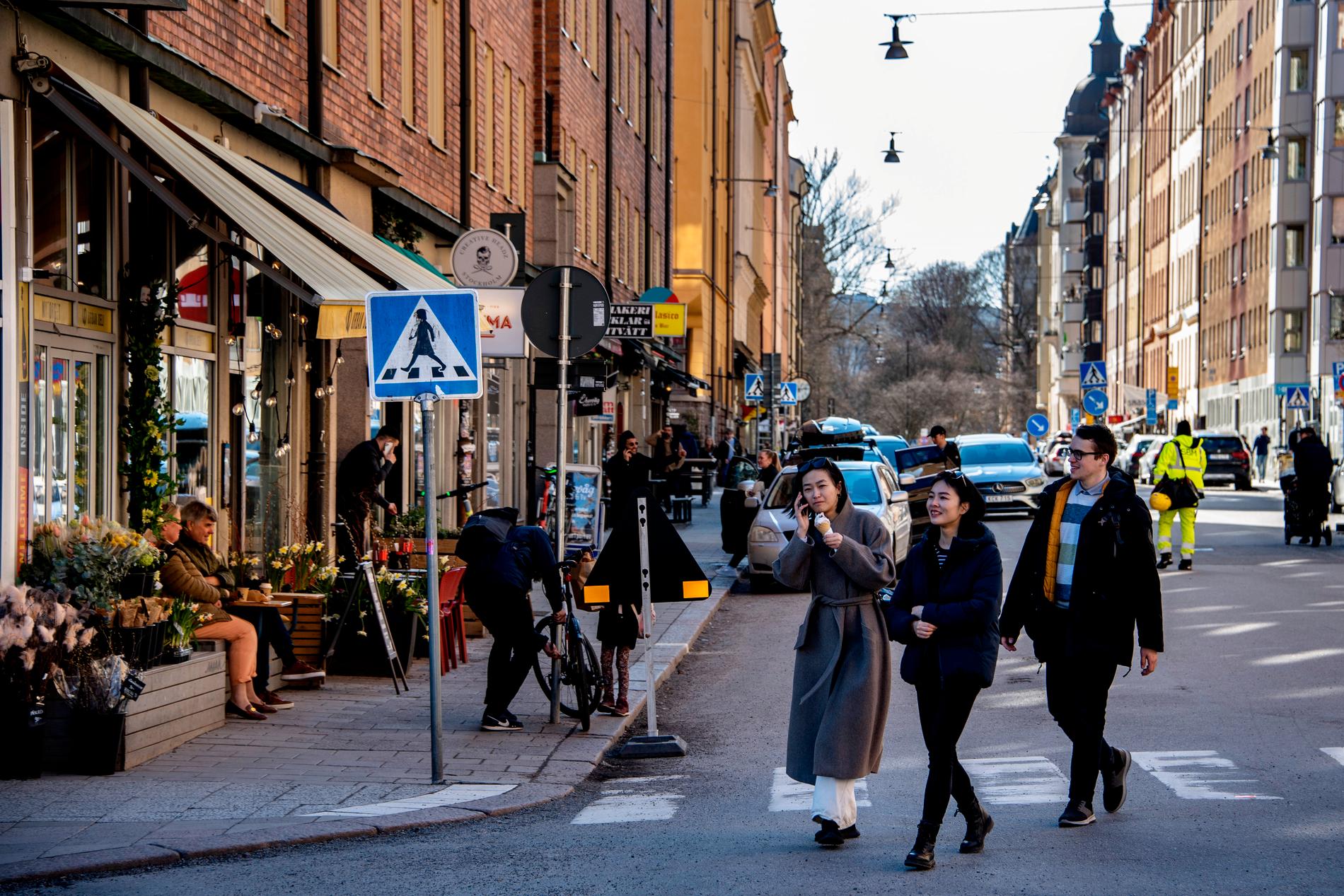 Skånegatan på Södermalm i Stockholm.