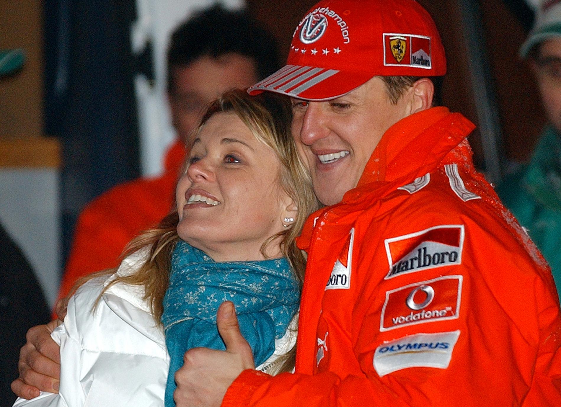 Michael och Corinna Schumacher 2005.