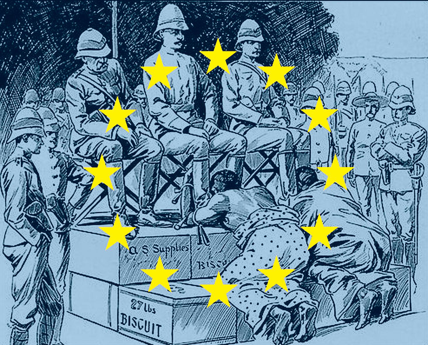 Boken ”Eurafrika” bryter sönder EU:s självbild och driver in ett glödande spett i mängder av naiv EU-forskning, skriver Göran Greider.