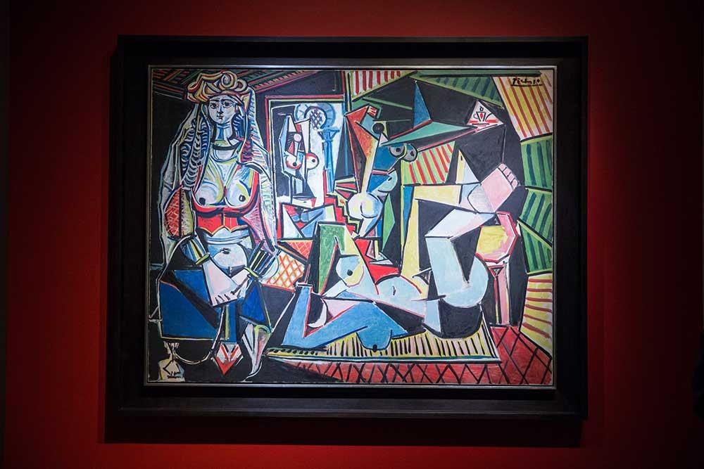 Verket, "Kvinnorna i Alger" av Pablo Picasso klubbades på auktionshuset Christies i måndags.