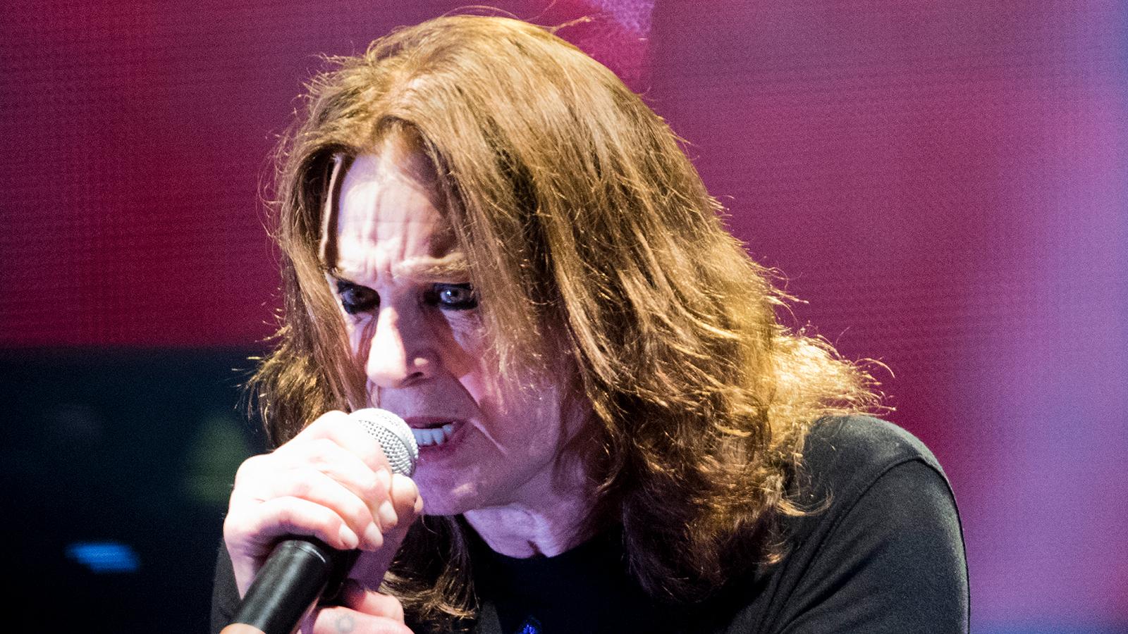 Ozzy Osbourne på Sweden rock festival 2018.