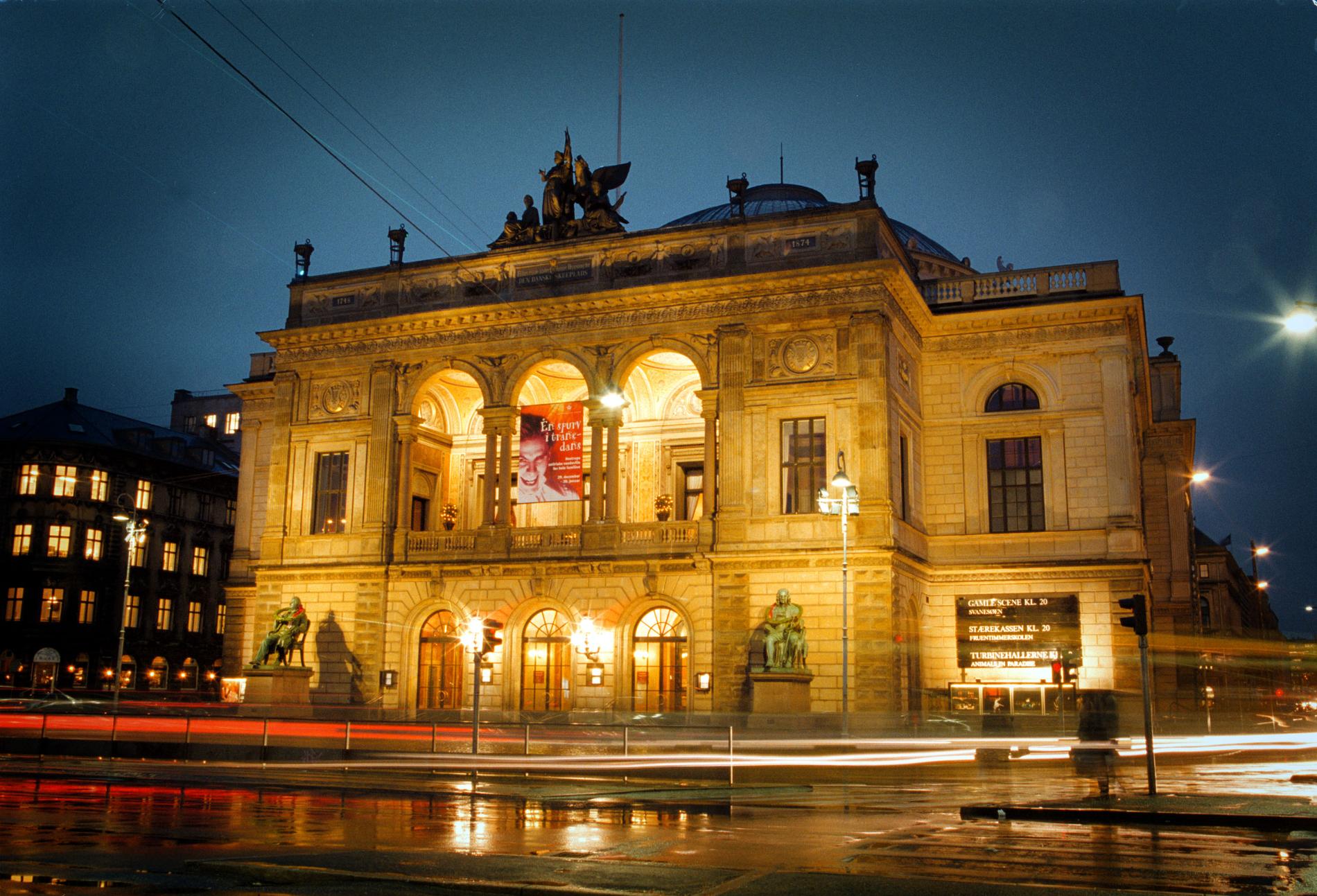 Det Kongelige Teater i Köpenhamn.