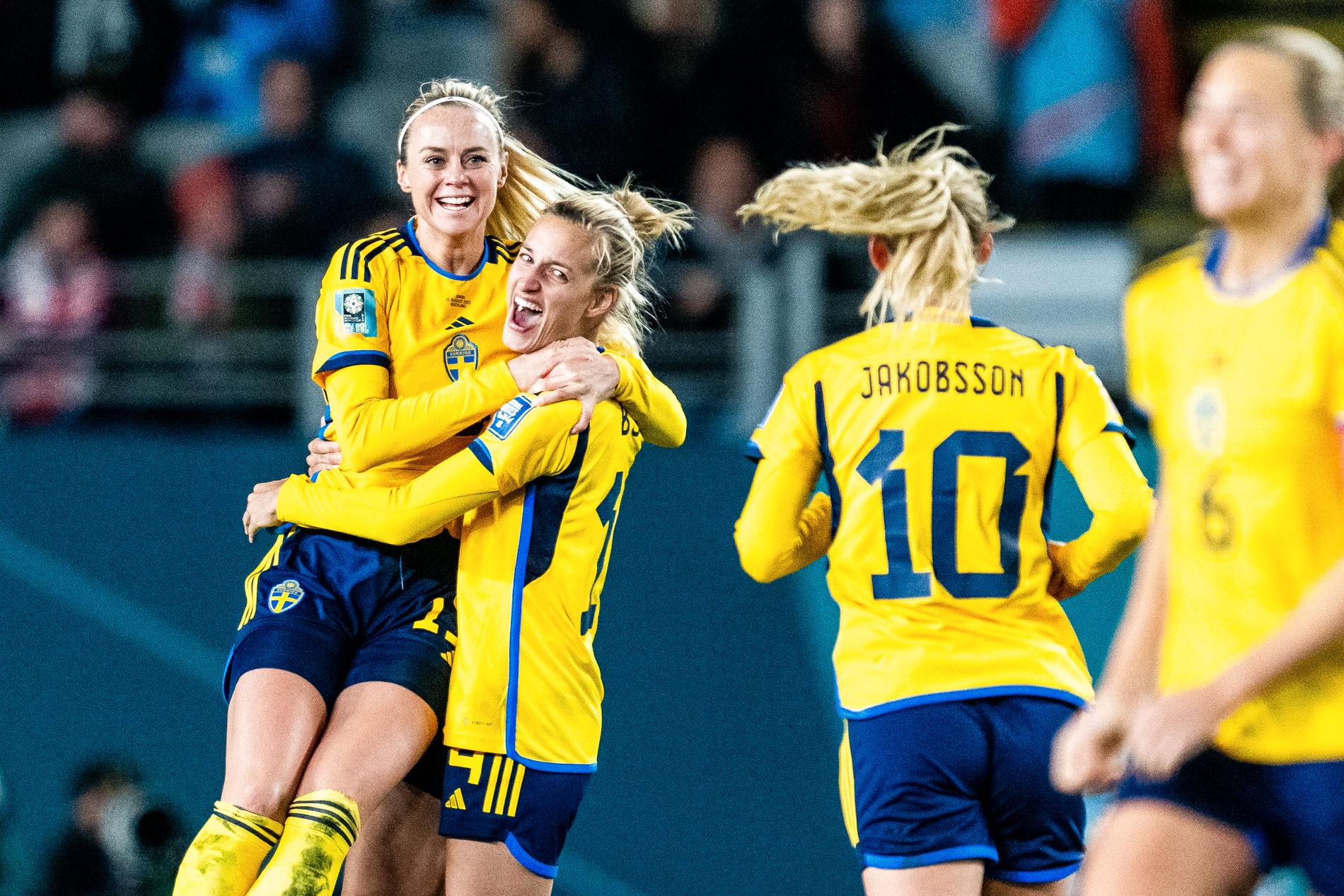 Amanda Ilested är Sveriges bästa målskytt i fotbolls-VM med fyra mål.