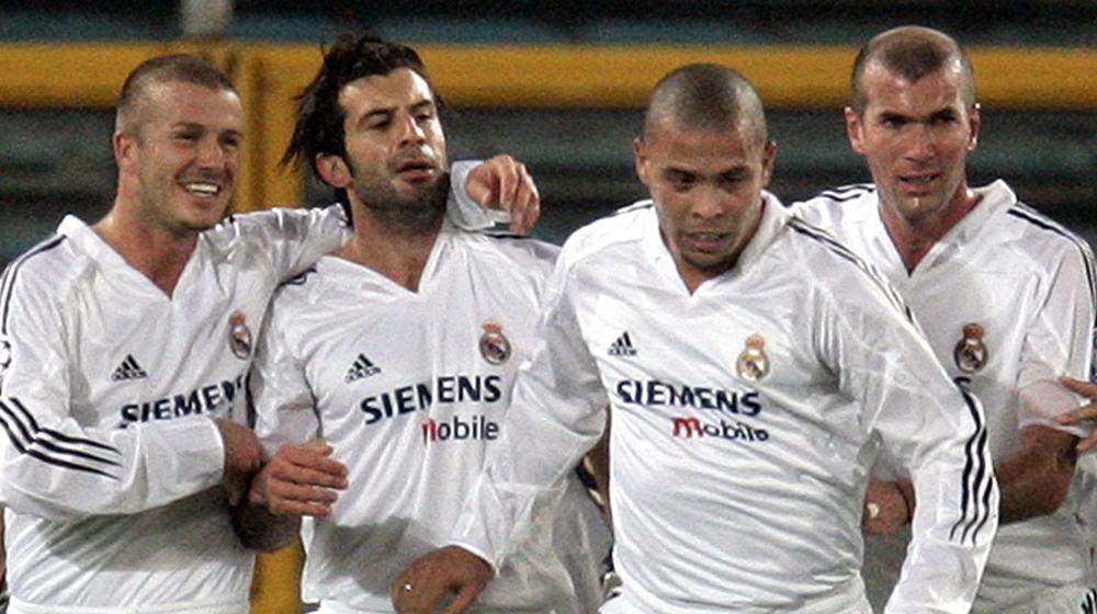 Beckham, Figo, Ronaldo och Zidane i Real Madrid.