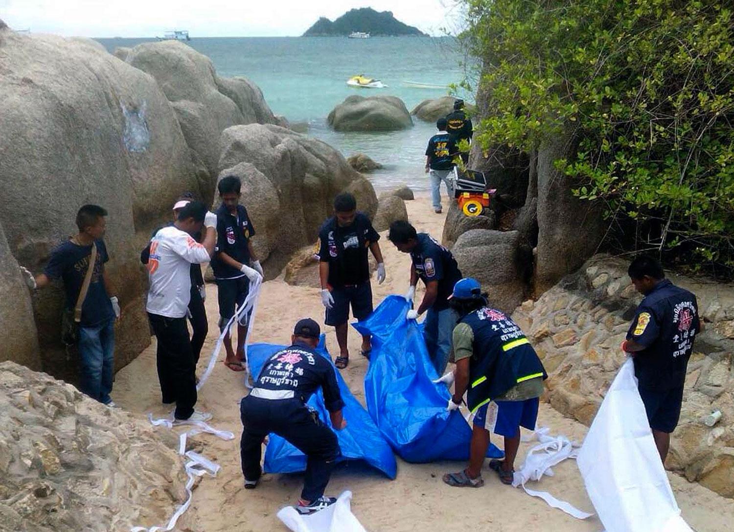Ministerns utspel kommer efter morden på två brittiska turister på ön Koh Tao.