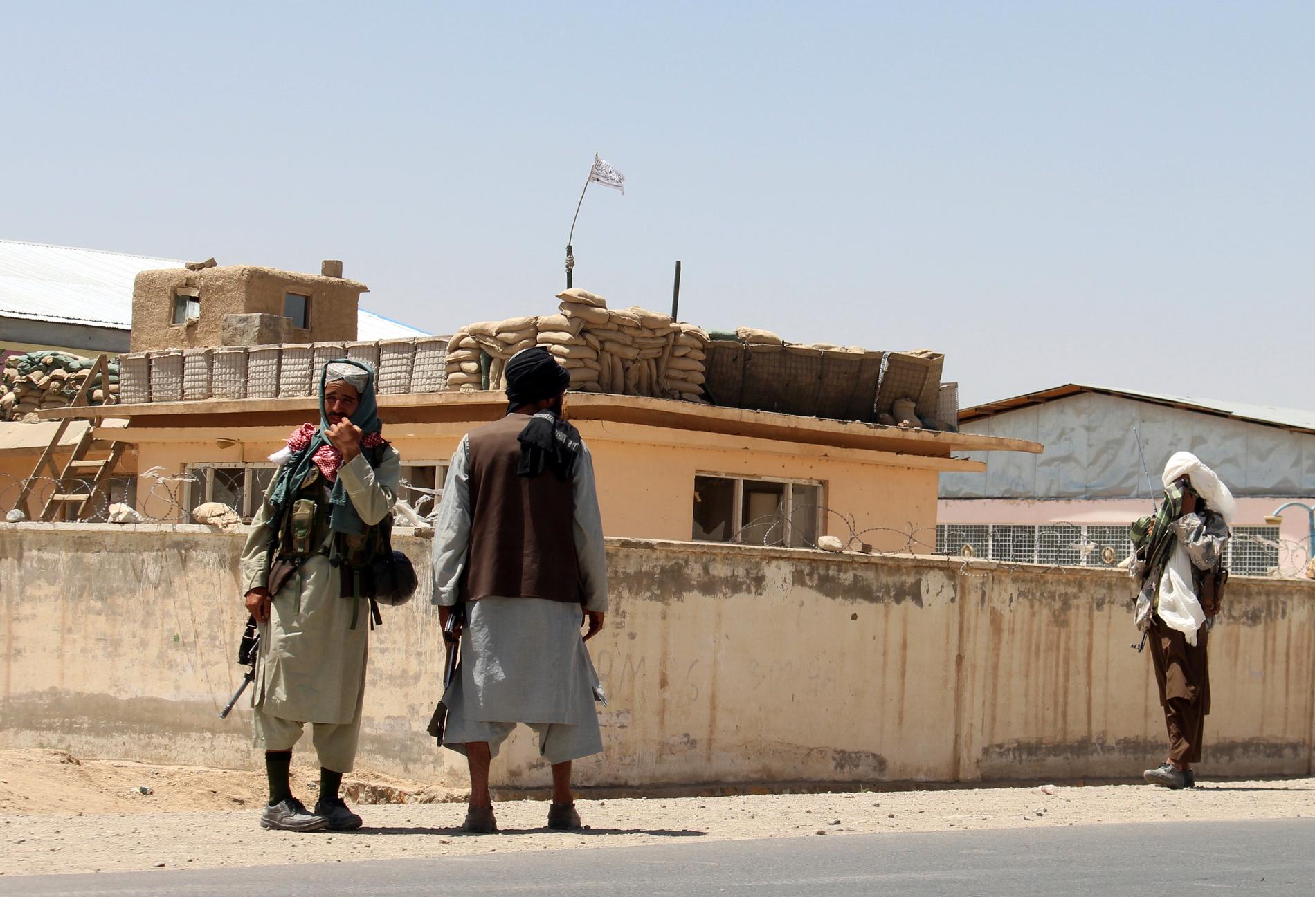 Talibanerna har tagit kontroll över en allt större del av Afghanistan. Bilden är från Ghazni.