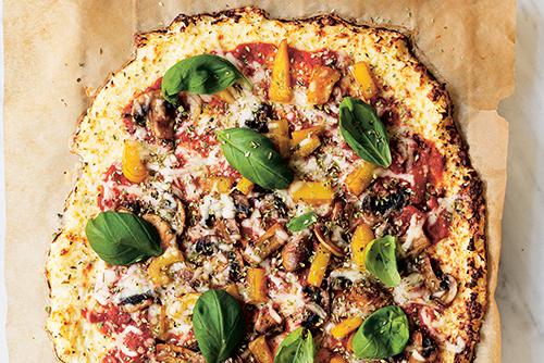 Testa glutenfri pizza med samma italienska smaker.