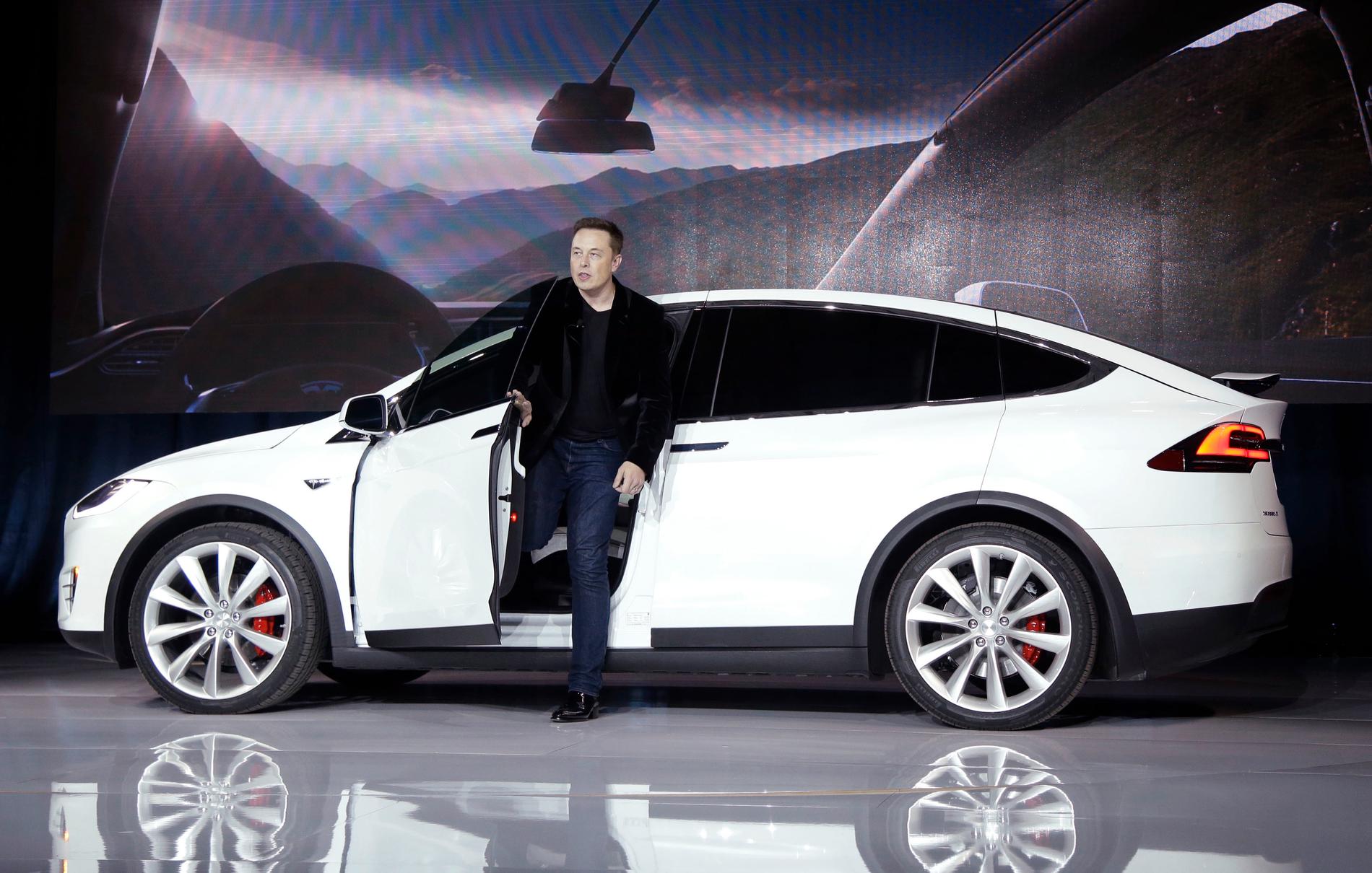 Elon Musk är optimistisk om sjävkörande bilar. Arkivbild.