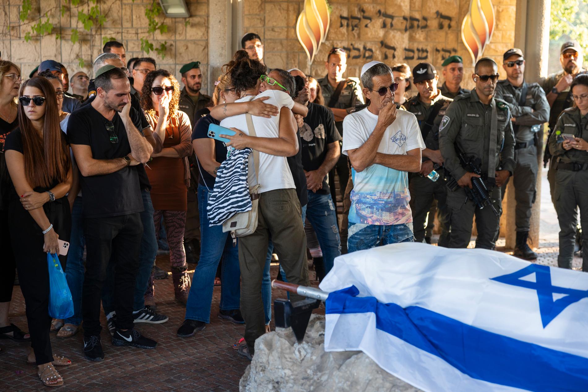 Daniel, 34, begravs. Hon blev ett av många offer när Hamaskrigare stormade festen och avrättade besökarna.