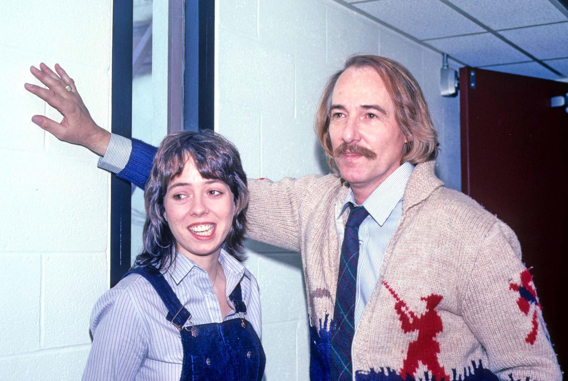 Mackenzie Phillips och John Phillips 1981.