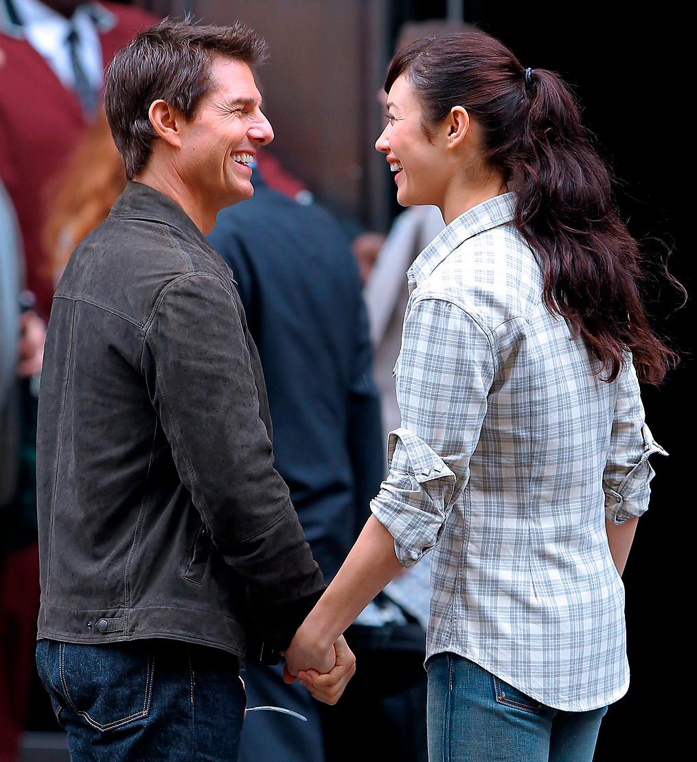 Tom Cruise träffade Olga Kurylenko under inspelningen av ”Oblivion”.