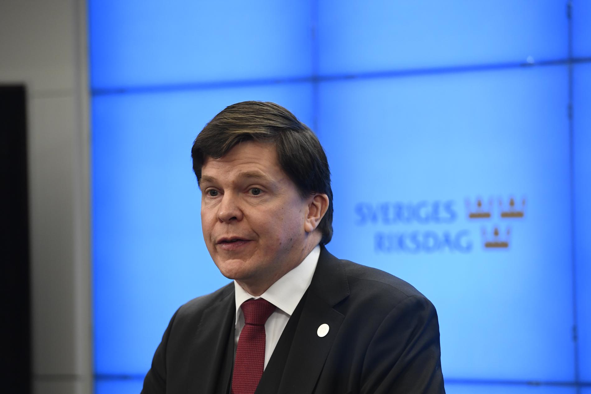 Riksdagen talman Andreas Norlén