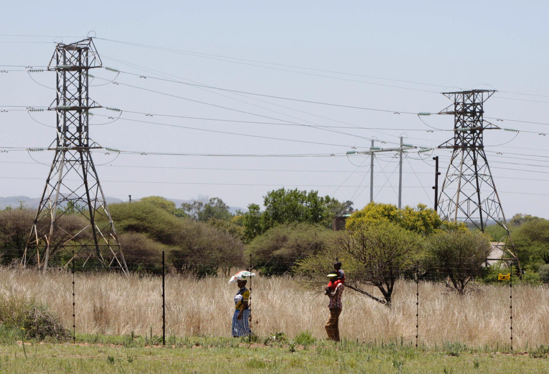 Sydafrikanska Eskom är Afrikas största energibolag och står för 60 procent av all energi på kontinenten. Arkivbild.