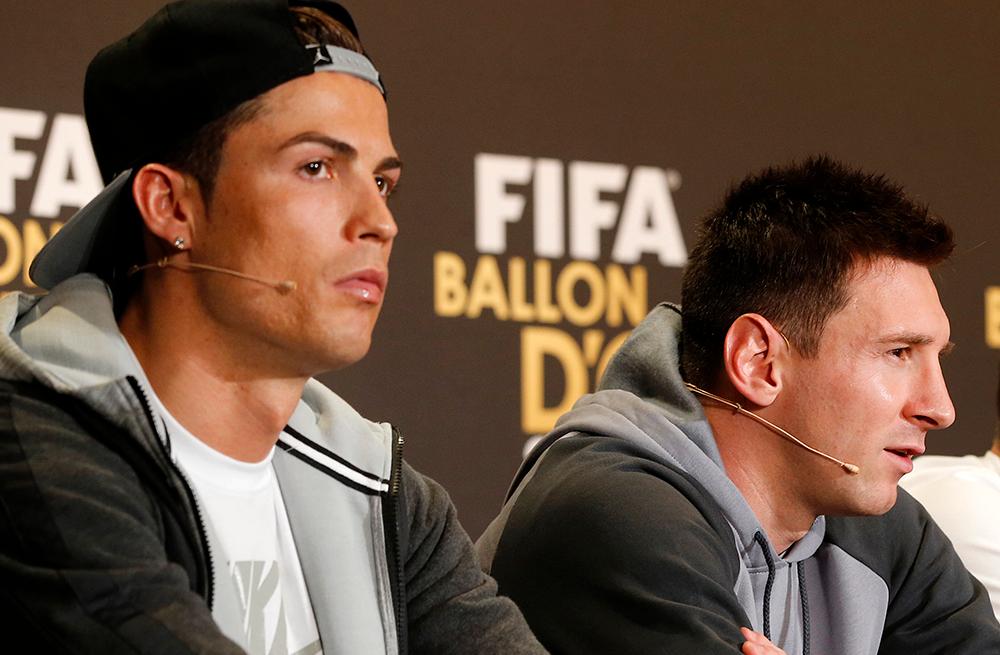 Ronaldo och Messi.