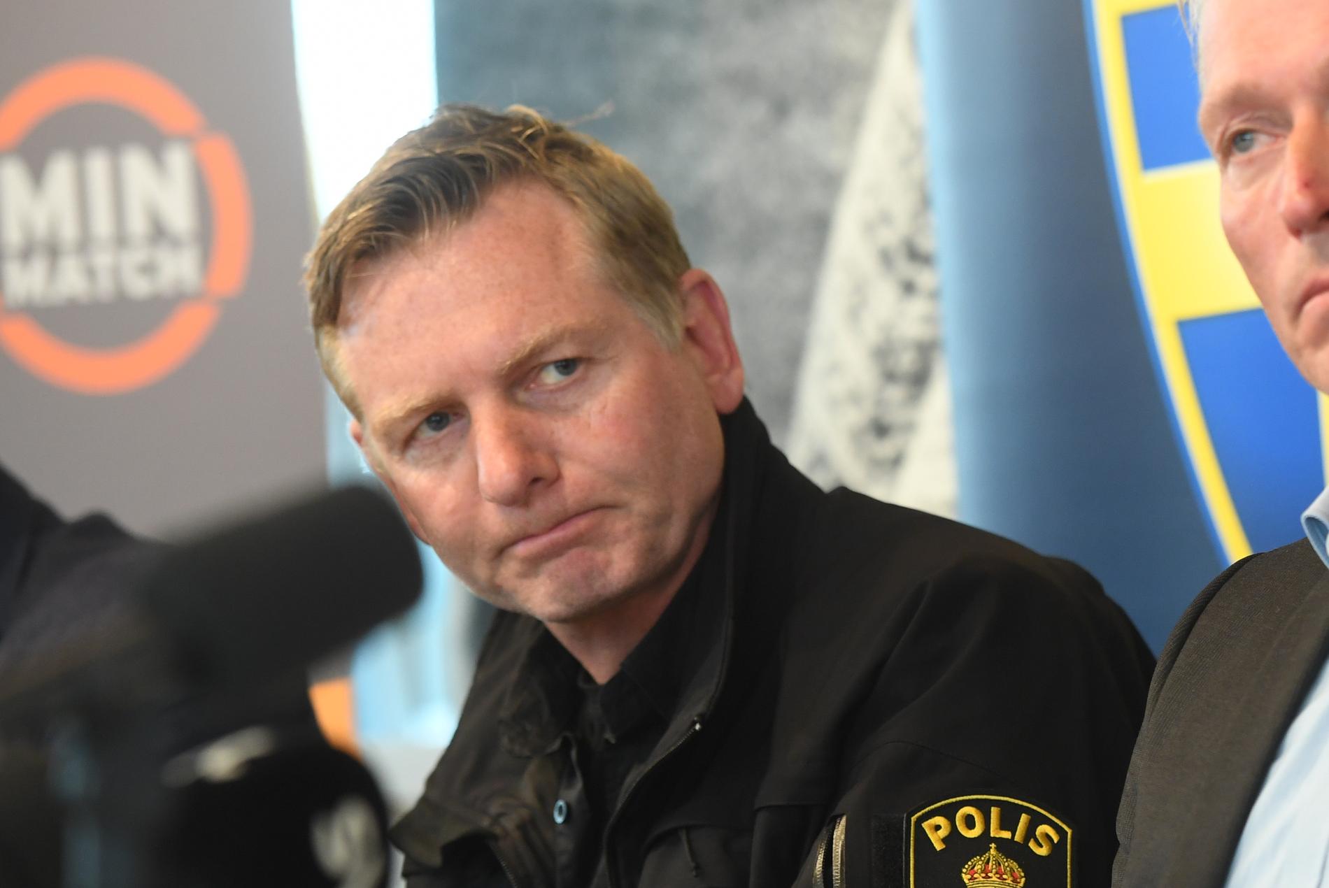 Utredningsledare Fredrik Gårdare.