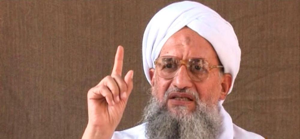 al-Qaida-ledaren Ayman al-Zawahiri.