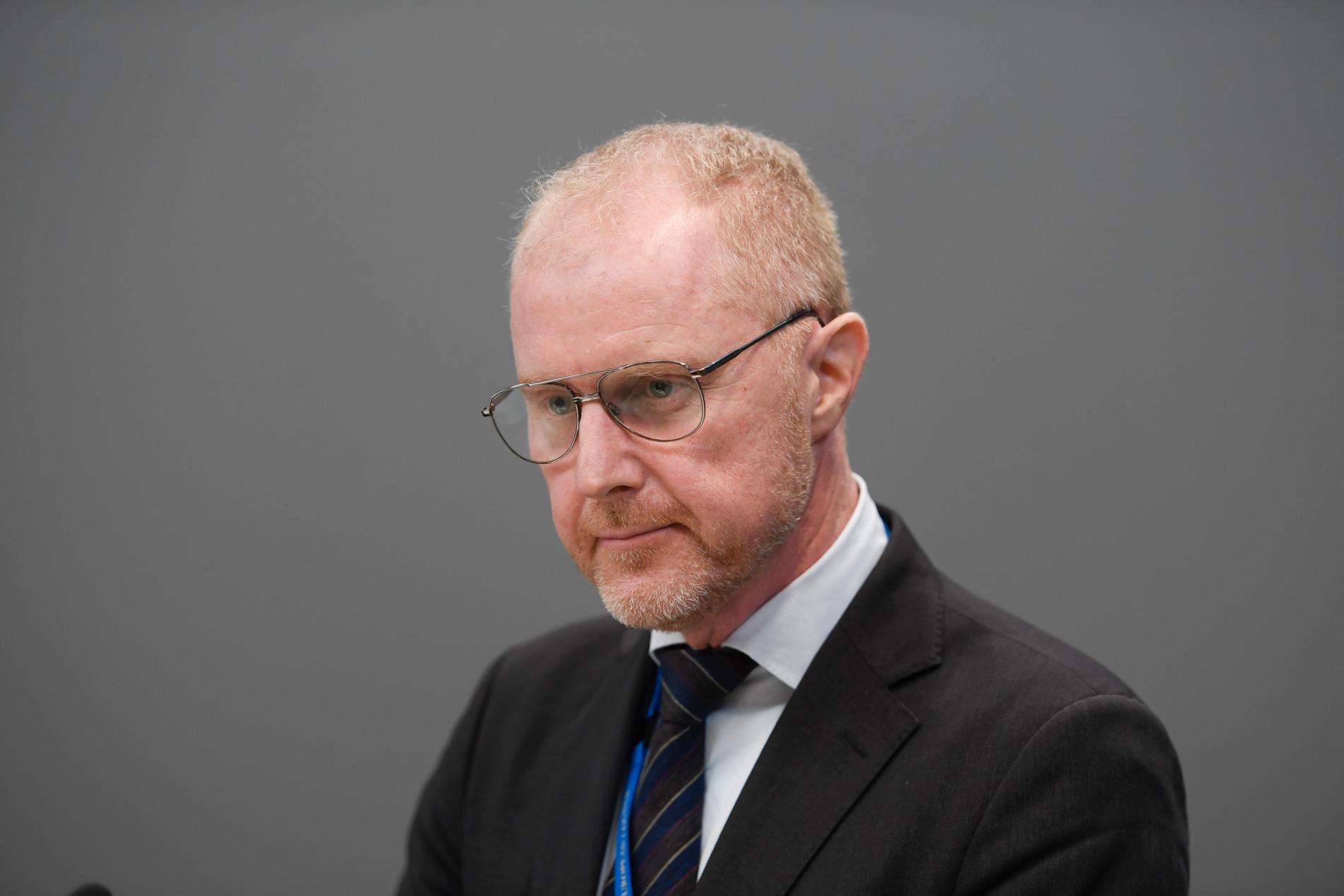 Sveriges chefsförhandlare Mattias Frumerie.
