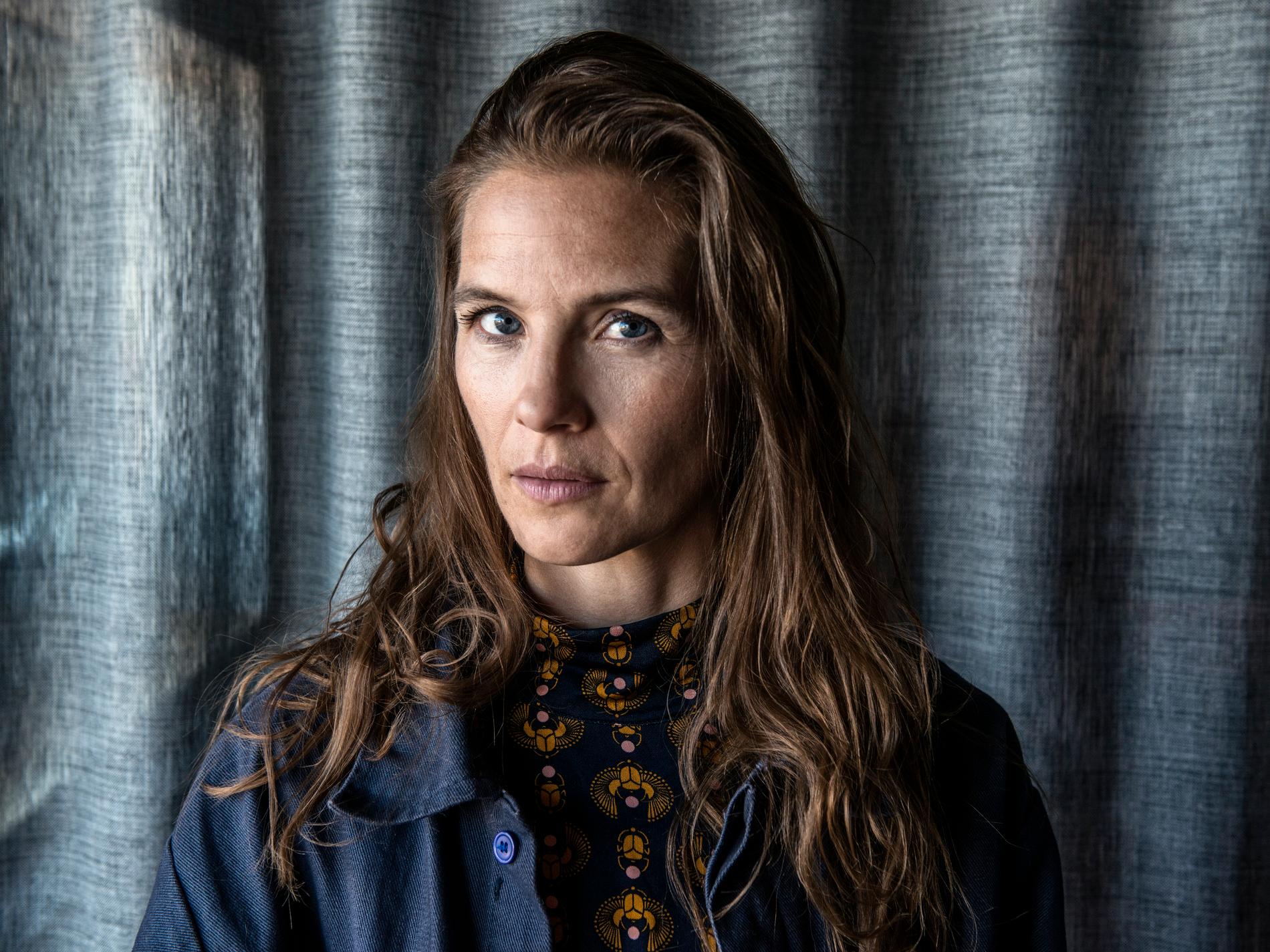 Lisa Carlehed spelar Kristina i "Utvandrarna". Pressbild.