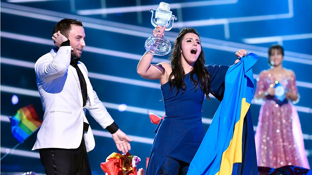 Jamala från Ukarina vann Eurovision-finalen i Globen i fjol.
