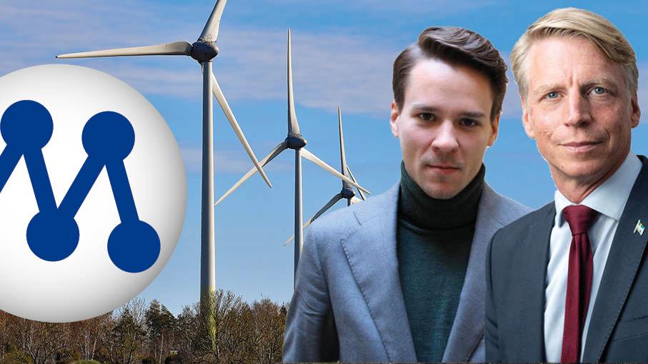 Moderaterna säger kategoriskt nej till vindkraftsprojekt som tillsammans skulle kunna bidra med mer el än all svensk befintlig kärnkraft. Det är pinsamt cyniskt och världsfrånvänt, skriver Per Bolund och Lorentz Tovatt.