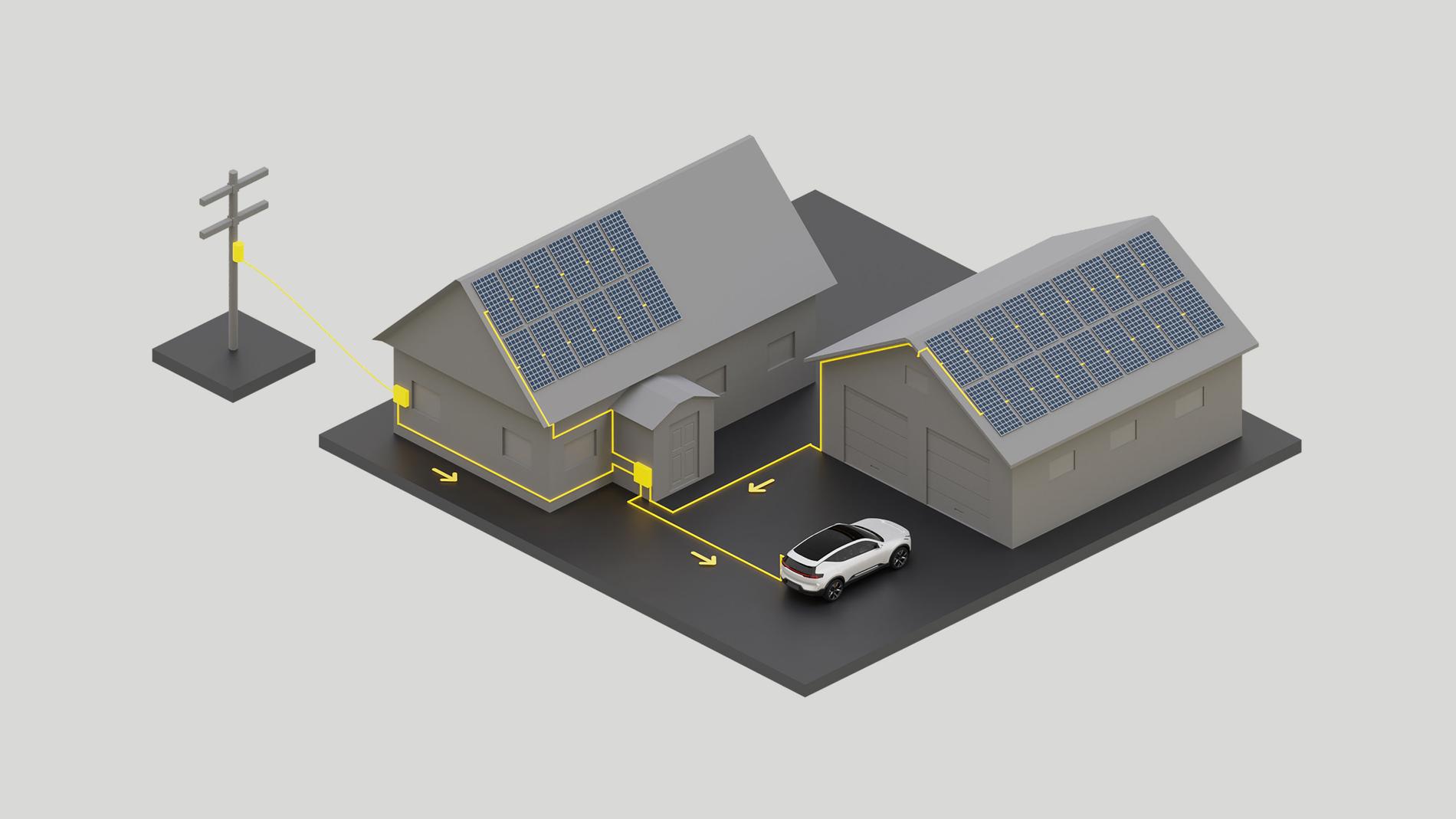 I och med den nya tekniken Vehicle to grid kan elbilar skicka tillbaka elen in i nätet igen. Och ägarna kan tjäna pengar.