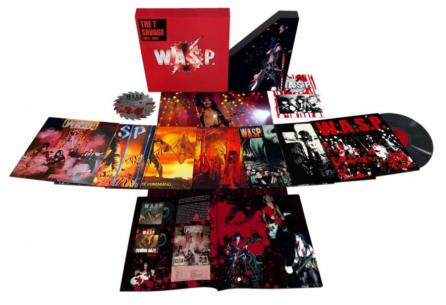 Den kommande vinylboxen ”The 7 savage: 1982-1992” är en guldgruva för W.A.S.P.-fans.