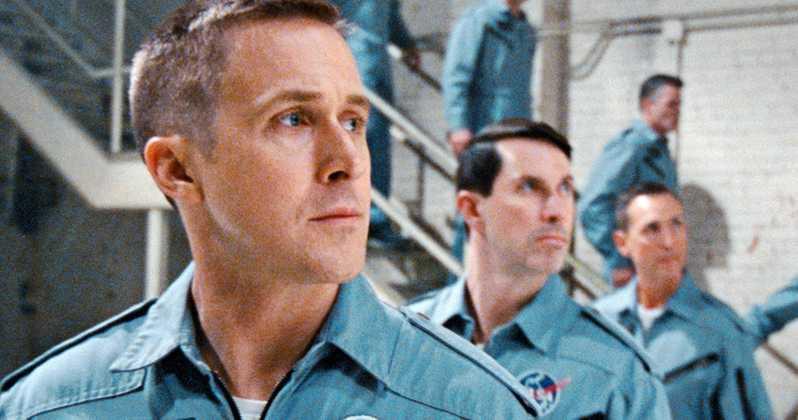 Ryan Gosling som Neil Armstrong i filmen ”First man”.