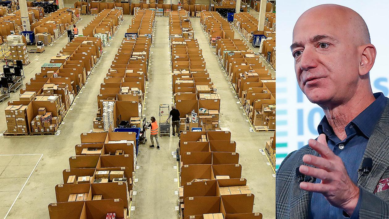 Jeff Bezos Amazon säger nej till kollektivavtal för sina anställda.