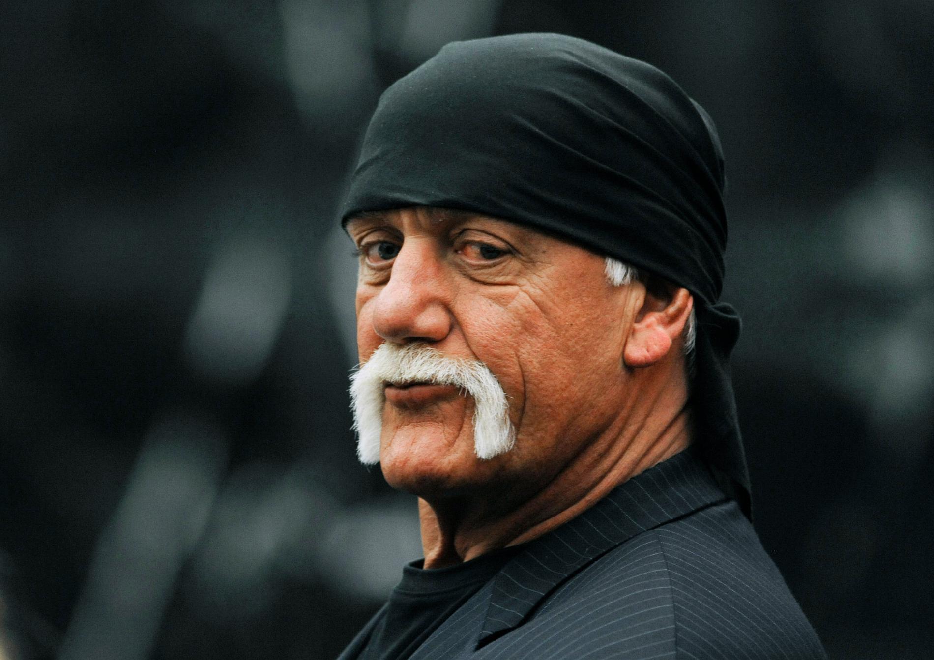 Terry "Hulk Hogan" Bollea under förhandlingarna i rätten 2016 gällande den stämning av Gawker Media och flera av deras medarbetare, som Hogan gjort. Arkivbild.