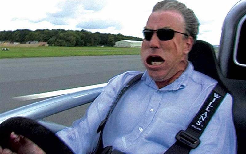 ”Top gears” Jeremy Clarkson gillar fart och fläkt - och Volvo.