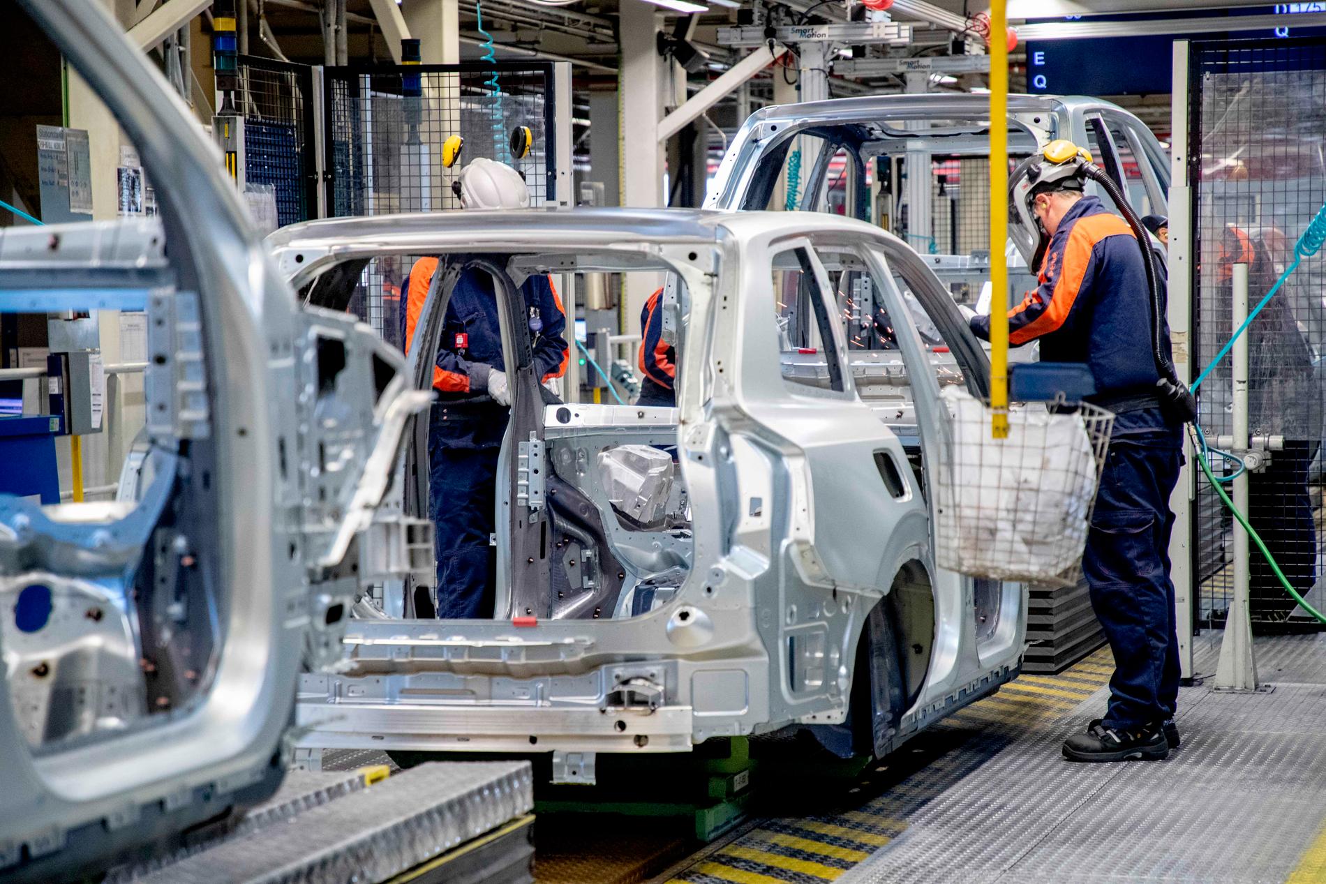 Volvo Cars bilfabrik i Torslanda får i framtiden batterikomponenter från en ny batterifabrik.