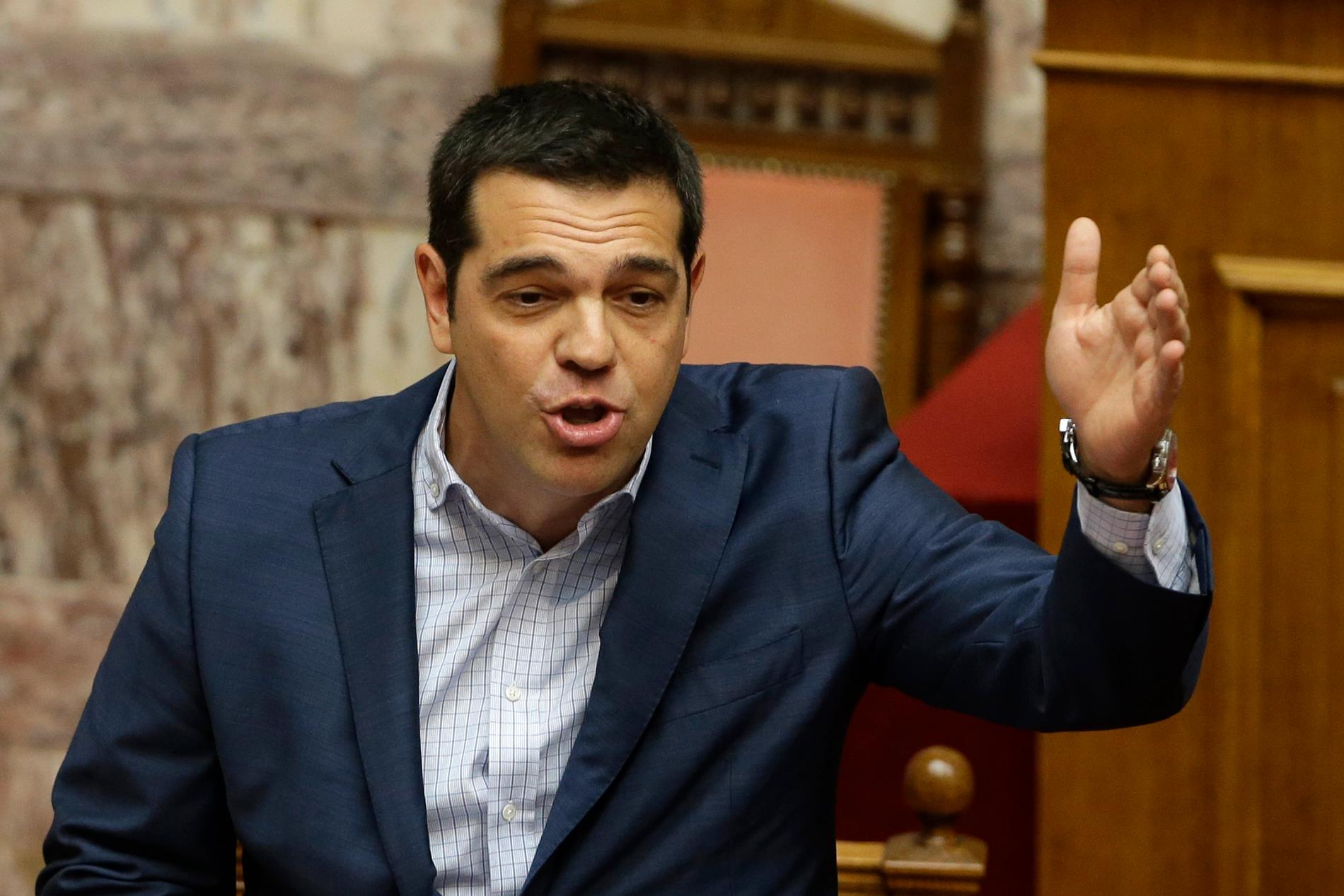 Greklands premiärminister Alexis Tsipras väntas avgå, skriver Dagens Industri.
