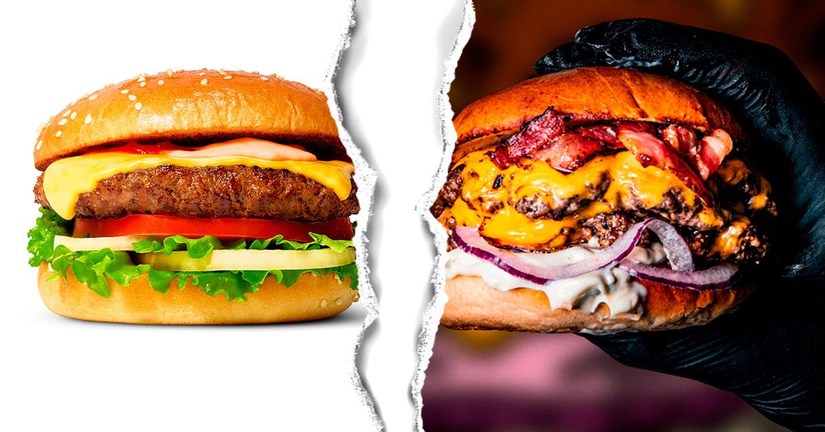 Burgarjättarna Max och Bastard burgers har enligt sina egna undersökningar Sveriges godaste burgare. Enligt sajten Burgerdudes vinner ingen av dem, det gör Funky Chicken.