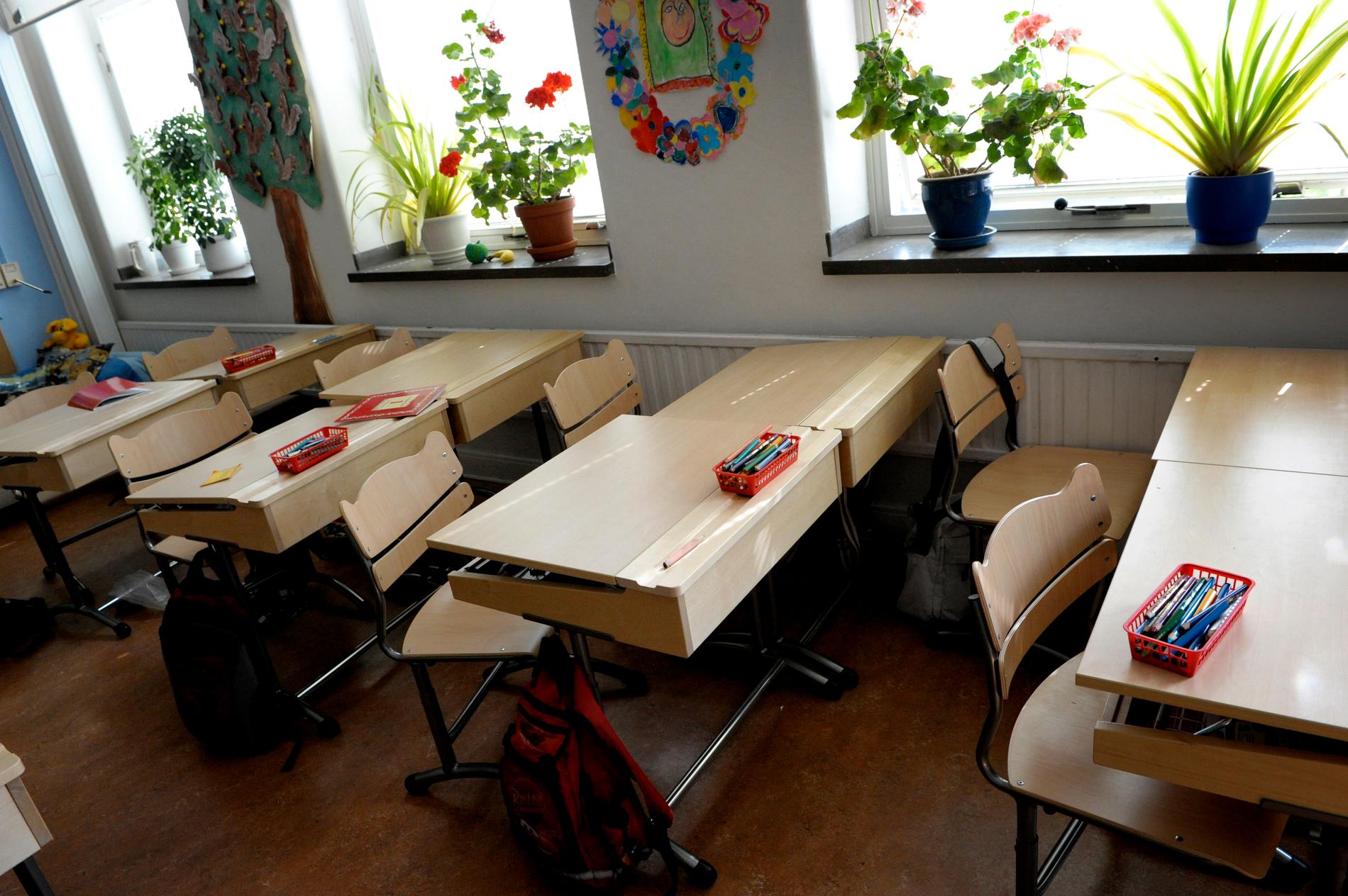 Skolorna i Valdemarsviks kommun är stängda under torsdagen. Arkivbild.