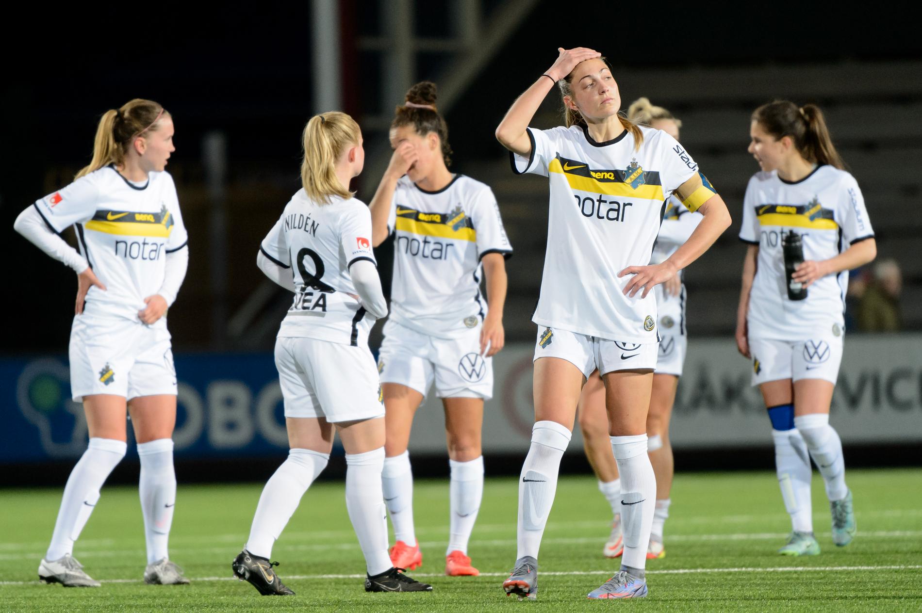 AIK har haft en tuff inledning på säsongen och är jumbo i damallsvenskan.