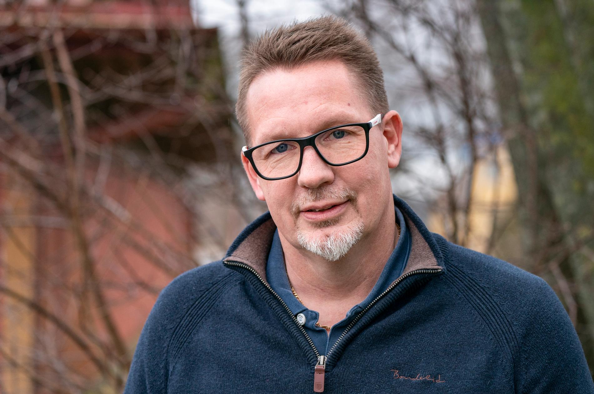 Jörgen Martinsson, vd för branschorganisationen Svensk mink.